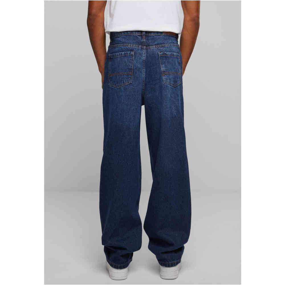 Urban Classics - Heavy Ounce Baggy Fit Jeans Wijde broek - Donkerblauw